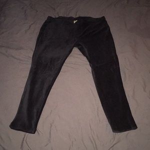Black Corduroy leggings